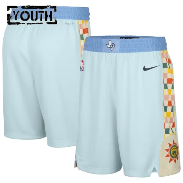 Nike Dječji Kratke Hlače San Antonio Spurs City Edition 2024/25 Swingman Nike Dječji Kratke Hlače San Antonio Spurs City Edition 2024/25 Swingman