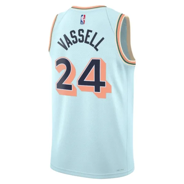 Nike Muški Dres San Antonio Spurs Devin Vassell City Edition 2024/25 Swingman Plava