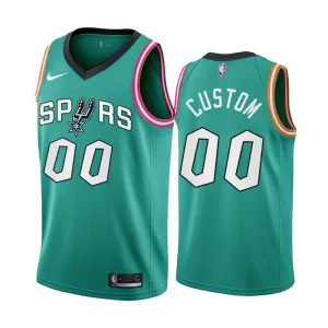 Nike Muški Dres San Antonio Spurs Personalizacija City Edition 2022/23 Swingman Teal