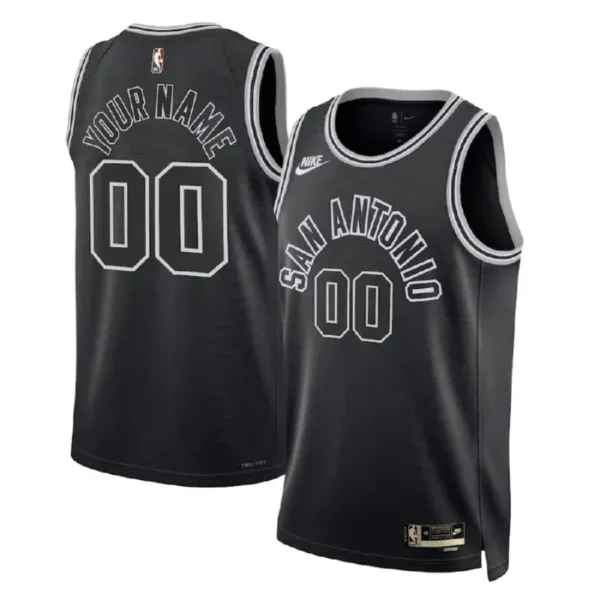Nike Muški Dres San Antonio Spurs Personalizacija Classic Edition 2022/23 Swingman Crna Nike Muški Dres San Antonio Spurs Personalizacija Classic Edition 2022/23 Swingman Crna