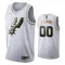 Nike Muški Dres San Antonio Spurs Personalizacija Golden Edition Swingman Bijela