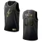 Nike Muški Dres San Antonio Spurs Personalizacija Golden Edition Swingman Crna