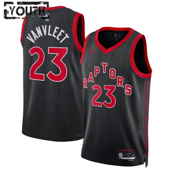 Dječji Dres Toronto Raptors Jordan Fred Vanvleet 23 Statement Edition Swingman Crna Dječji Dres Toronto Raptors Jordan Fred Vanvleet 23 Statement Edition Swingman Crna
