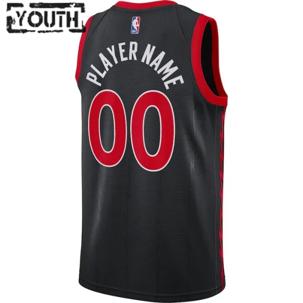 Dječji Dres Toronto Raptors Jordan Personalizacija Statement Edition Swingman Crna