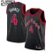 Dječji Dres Toronto Raptors Jordan Scottie Barnes 4 Statement Edition Swingman Crna