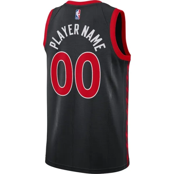 Muški Dres Toronto Raptors Jordan Personalizacija Statement Edition Swingman Crna