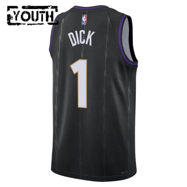 Nike Dječji Dres Toronto Raptors Grady Dick City Edition 2024/25 Swingman Crna