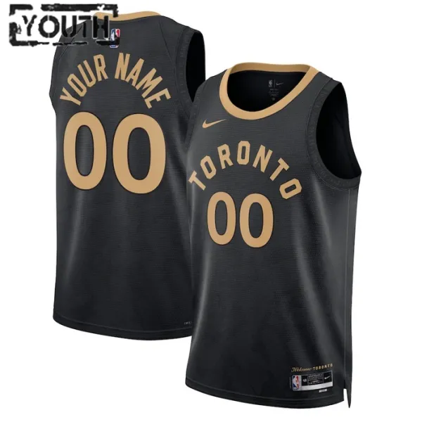 Nike Dječji Dres Toronto Raptors Personalizacija City Edition 2022/23 Swingman Crna Nike Dječji Dres Toronto Raptors Personalizacija City Edition 2022/23 Swingman Crna