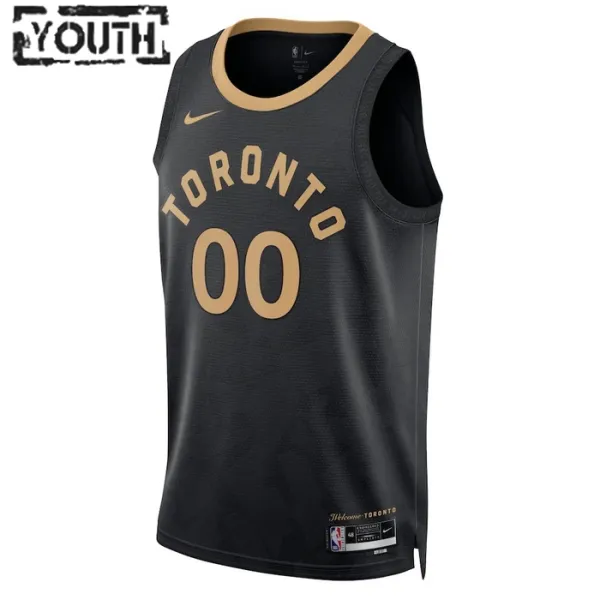 Nike Dječji Dres Toronto Raptors Personalizacija City Edition 2022/23 Swingman Crna