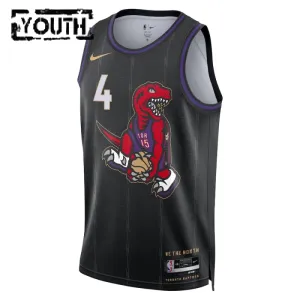 Nike Dječji Dres Toronto Raptors Scottie Barnes City Edition 2024/25 Swingman Crna