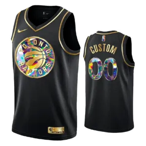 Nike Muški Dres Toronto Raptors Diamond Edition Personalizacija Swingman Crna