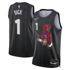 Nike Muški Dres Toronto Raptors Grady Dick City Edition 2024/25 Swingman Crna