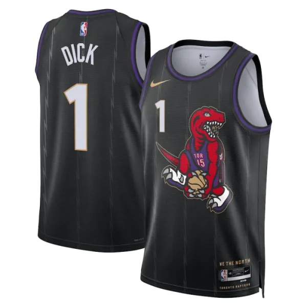 Nike Muški Dres Toronto Raptors Grady Dick City Edition 2024/25 Swingman Crna Nike Muški Dres Toronto Raptors Grady Dick City Edition 2024/25 Swingman Crna