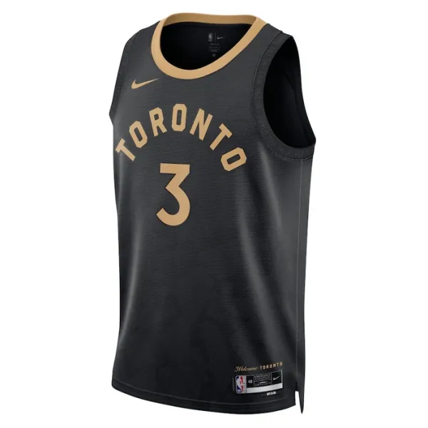 Nike Muški Dres Toronto Raptors OG Anunoby 3 City Edition 2022/23 Swingman Crna