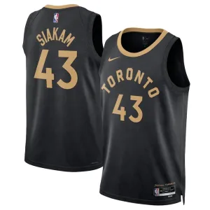 Nike Muški Dres Toronto Raptors Pascal Siakam 43 City Edition 2022/23 Swingman Crna
