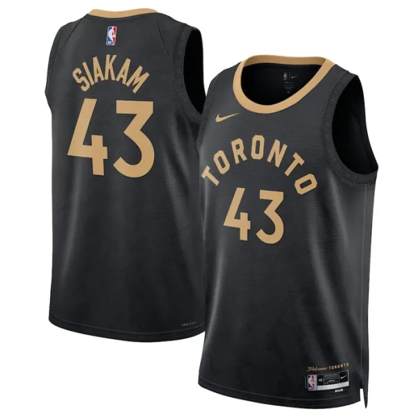 Nike Muški Dres Toronto Raptors Pascal Siakam 43 City Edition 2022/23 Swingman Crna Nike Muški Dres Toronto Raptors Pascal Siakam 43 City Edition 2022/23 Swingman Crna