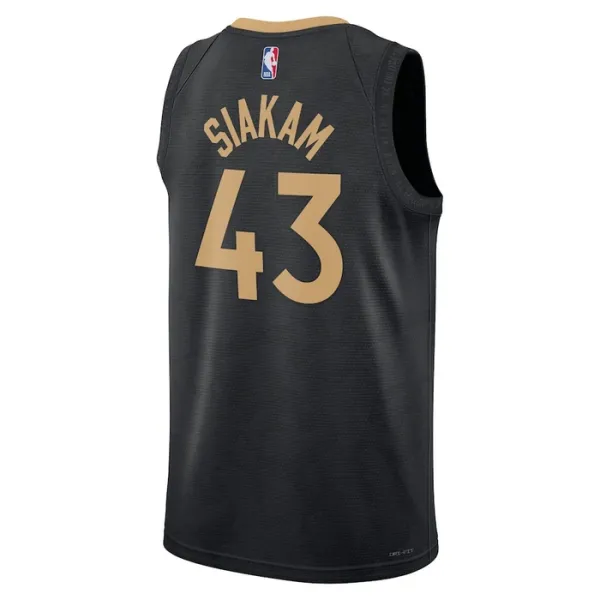 Nike Muški Dres Toronto Raptors Pascal Siakam 43 City Edition 2022/23 Swingman Crna
