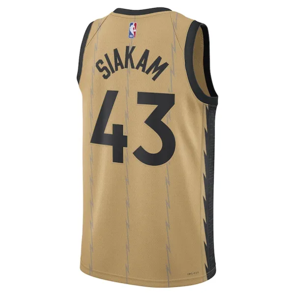 Nike Muški Dres Toronto Raptors Pascal Siakam City Edition 2023/24 Swingman Zlato