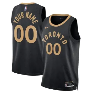 Nike Muški Dres Toronto Raptors Personalizacija City Edition 2022/23 Swingman Crna