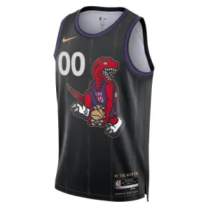 Nike Muški Dres Toronto Raptors Personalizacija City Edition 2024/25 Swingman Crna
