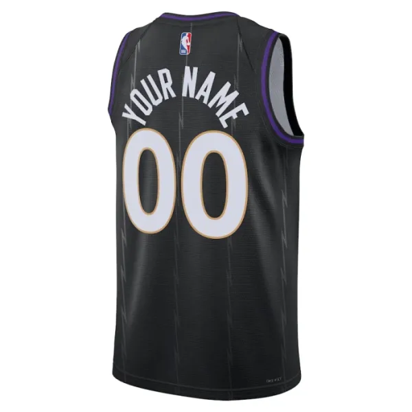 Nike Muški Dres Toronto Raptors Personalizacija City Edition 2024/25 Swingman Crna