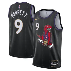 Nike Muški Dres Toronto Raptors RJ Barrett City Edition 2024/25 Swingman Crna