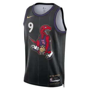 Nike Muški Dres Toronto Raptors RJ Barrett City Edition 2024/25 Swingman Crna