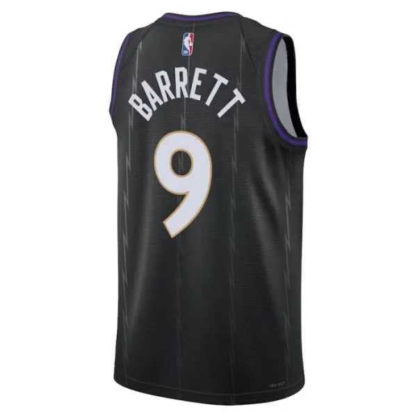 Nike Muški Dres Toronto Raptors RJ Barrett City Edition 2024/25 Swingman Crna