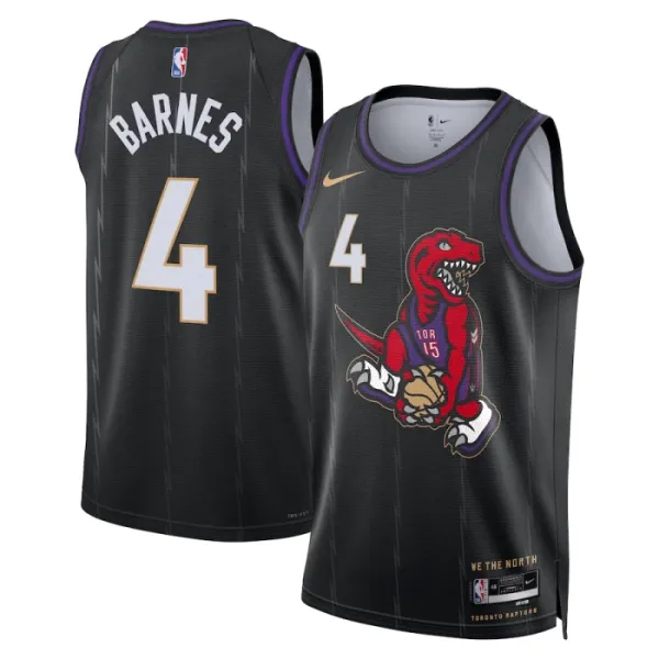 Nike Muški Dres Toronto Raptors Scottie Barnes City Edition 2024/25 Swingman Crna Nike Muški Dres Toronto Raptors Scottie Barnes City Edition 2024/25 Swingman Crna