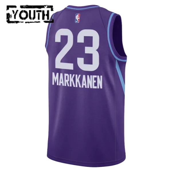 Nike Dječji Dres Utah Jazz Lauri Markkanen City Edition 2024/25 Swingman Ljubičasta