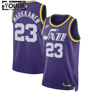 Nike Dječji Dres Utah Jazz Lauri Markkanen Classic Edition 2023/24 Swingman Ljubičasta