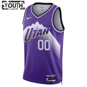 Nike Dječji Dres Utah Jazz Personalizacija City Edition 2023/24 Swingman Ljubičasta