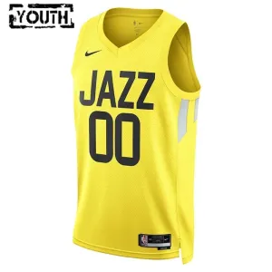 Nike Dječji Dres Utah Jazz Personalizacija Icon Edition Swingman ŽUta Boja