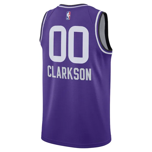 Nike Muški Dres Utah Jazz Jordan Clarkson City Edition 2023/24 Swingman Ljubičasta