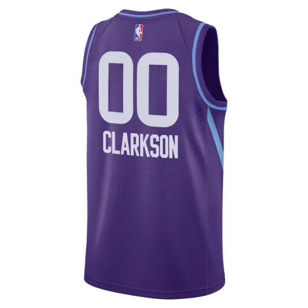 Nike Muški Dres Utah Jazz Jordan Clarkson City Edition 2024/25 Swingman Ljubičasta