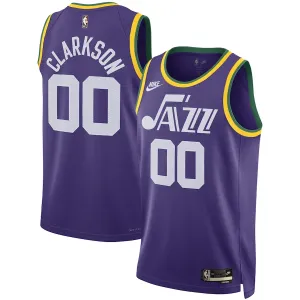 Nike Muški Dres Utah Jazz Jordan Clarkson Classic Edition 2023/24 Swingman Ljubičasta
