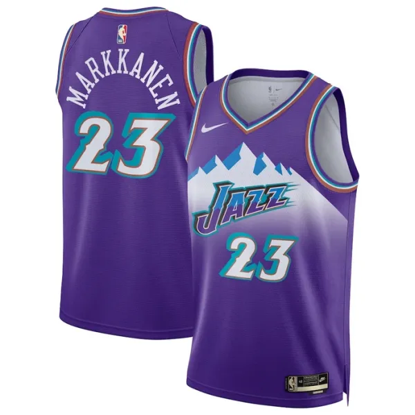 Nike Muški Dres Utah Jazz Lauri Markkanen 23 Classic Edition 2022/23 Swingman Ljubičasta Nike Muški Dres Utah Jazz Lauri Markkanen 23 Classic Edition 2022/23 Swingman Ljubičasta
