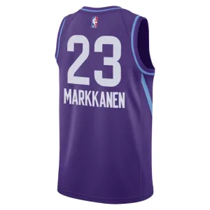 Nike Muški Dres Utah Jazz Lauri Markkanen City Edition 2024/25 Swingman Ljubičasta