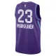 Nike Muški Dres Utah Jazz Lauri Markkanen City Edition 2024/25 Swingman Ljubičasta