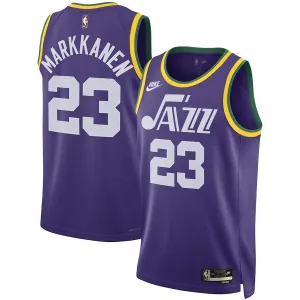 Nike Muški Dres Utah Jazz Lauri Markkanen Classic Edition 2023/24 Swingman Ljubičasta