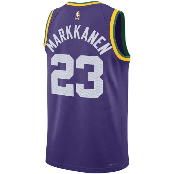 Nike Muški Dres Utah Jazz Lauri Markkanen Classic Edition 2023/24 Swingman Ljubičasta