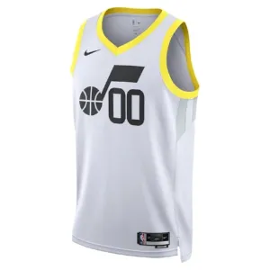 Nike Muški Dres Utah Jazz Personalizacija Association Edition Swingman Bijela