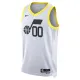 Nike Muški Dres Utah Jazz Personalizacija Association Edition Swingman Bijela