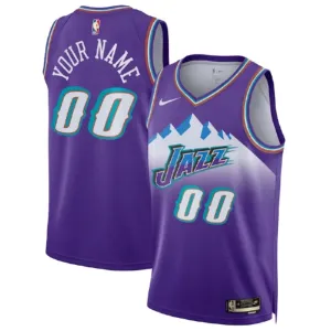Nike Muški Dres Utah Jazz Personalizacija Classic Edition 2022/23 Swingman Ljubičasta