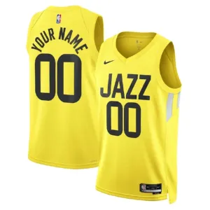 Nike Muški Dres Utah Jazz Personalizacija Icon Edition Swingman ŽUta Boja