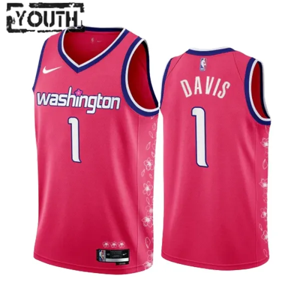 Dječji Dres Washington Wizards Johnny Davis 1 City Edition 2022/23 Swingman Dječji Dres Washington Wizards Johnny Davis 1 City Edition 2022/23 Swingman