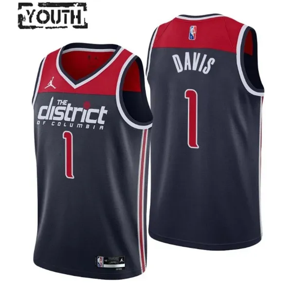 Dječji Dres Washington Wizards Johnny Davis 1 Jordan Statement Edition Swingman Dječji Dres Washington Wizards Johnny Davis 1 Jordan Statement Edition Swingman