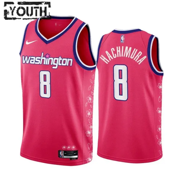 Dječji Dres Washington Wizards Rui Hachimura 8 City Edition 2022/23 Swingman Dječji Dres Washington Wizards Rui Hachimura 8 City Edition 2022/23 Swingman