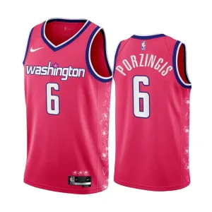 Muški Dres Washington Wizards Kristaps Porzingis 6 City Edition 2022/23 Swingman