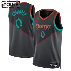 Nike Dječji Dres Washington Wizards Bilal Coulibaly City Edition 2023/24 Swingman Crna